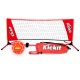 Kickit Inferno – Fußball meets Tennis, Netz mit LED-Beleuchtung (2m), Outdoor-Ballspiel, LED-Fußballspiel Set für den Park, Garten, Strand | Kickit