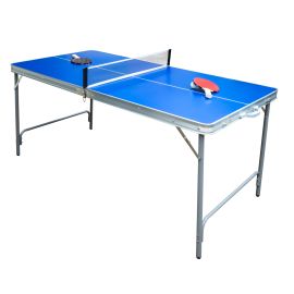 Tischtennistisch Fabula-XT, klappbar, Outdoor/Indoor, inkl. Spielset | Carromco