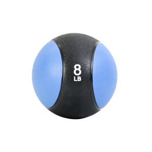 Medizinball 3.6 kg / 23cm, blau / schwarz | FASports