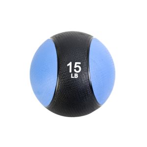 Medizinball 6.8kg / 28.6cm, blau / schwarz | FASports