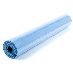 Yogamatte 0.5cm dick 2-seitig nutzbar, TPE, blau/grau | FASports