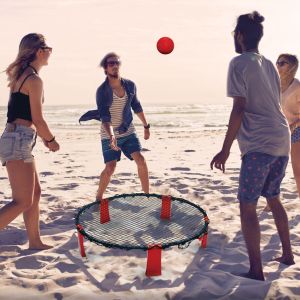 Roundnet, Spike Action Ball Spielset Smash-X | Carromco