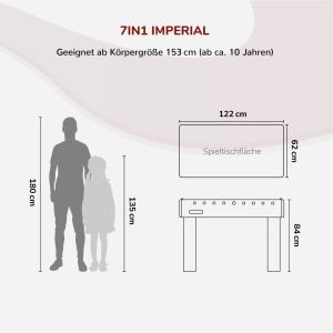 Multifunktionstisch Imperial-XT Carromco