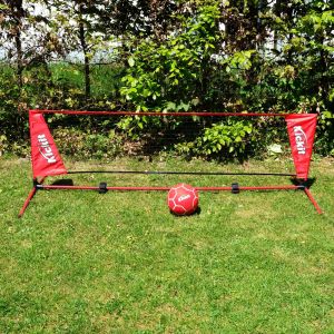 Kickit – Fußball meets Tennis, Outdoor-Ballspiel, Fußballspiel Set für den Park, Garten, Strand | Kickit