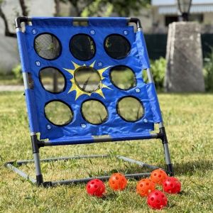 Wurfball-Spiel Set Bolimo, Wurfspiel, blau | FASports